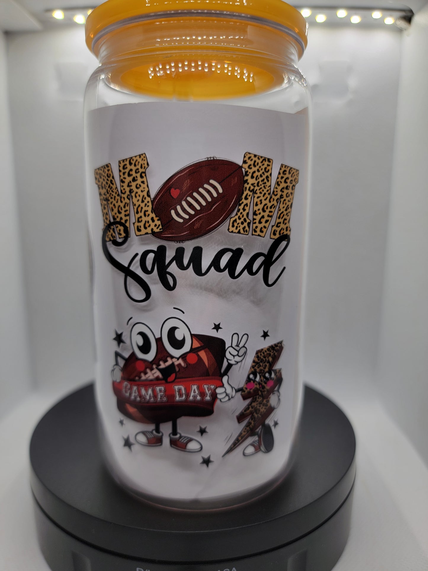 Football Mom 16oz Tumbler
