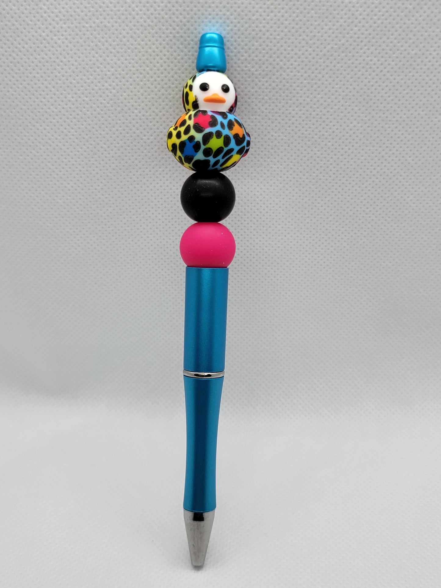 Rainbow Duck Beadable Pen