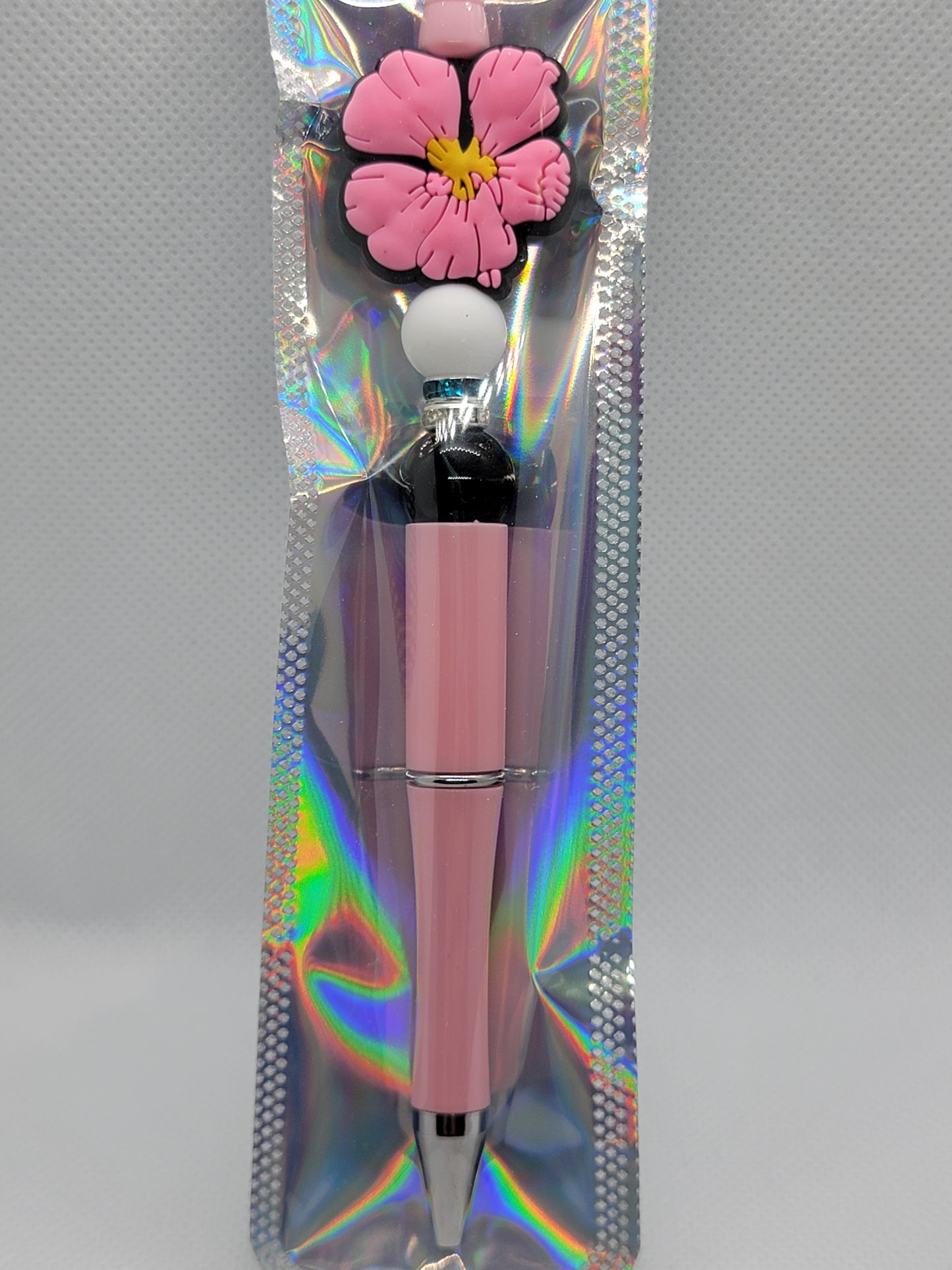 Pink Tropics Beadable Pen