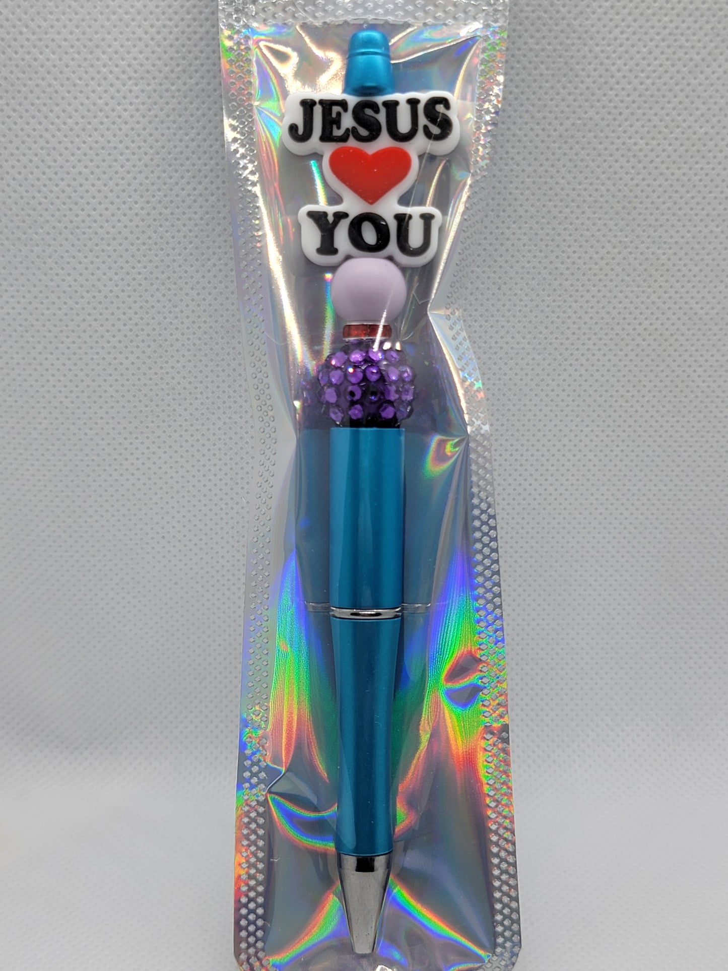 Jesus Loves You Beadable Pen