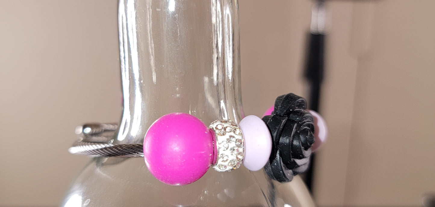 Rose Chanel-esque Bracelet