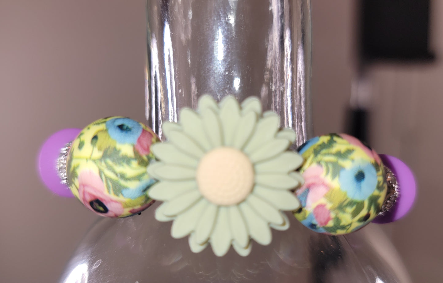 Sweet Sage Daisy Bracelet