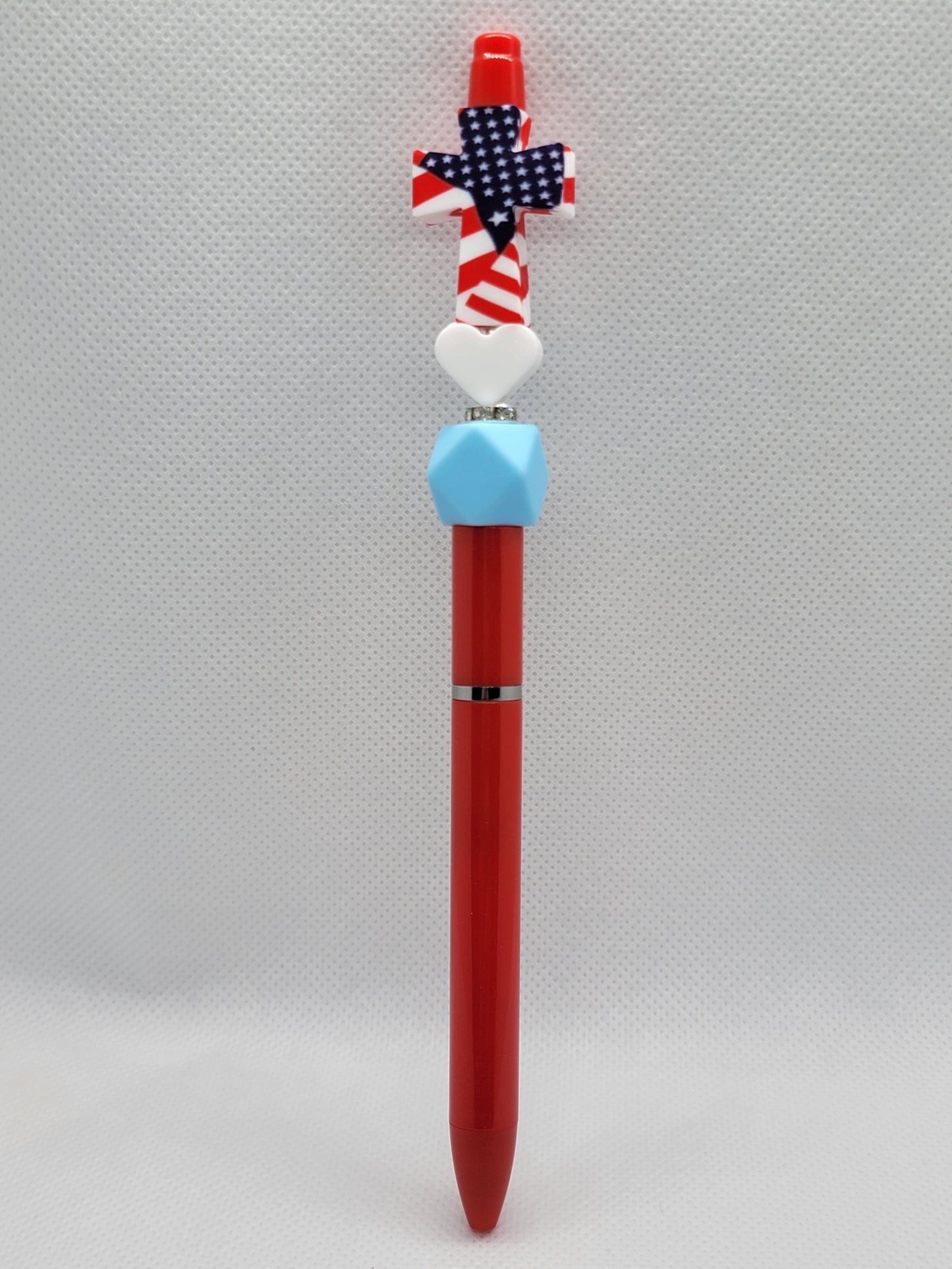 Patriotic Faith Beadable Pen