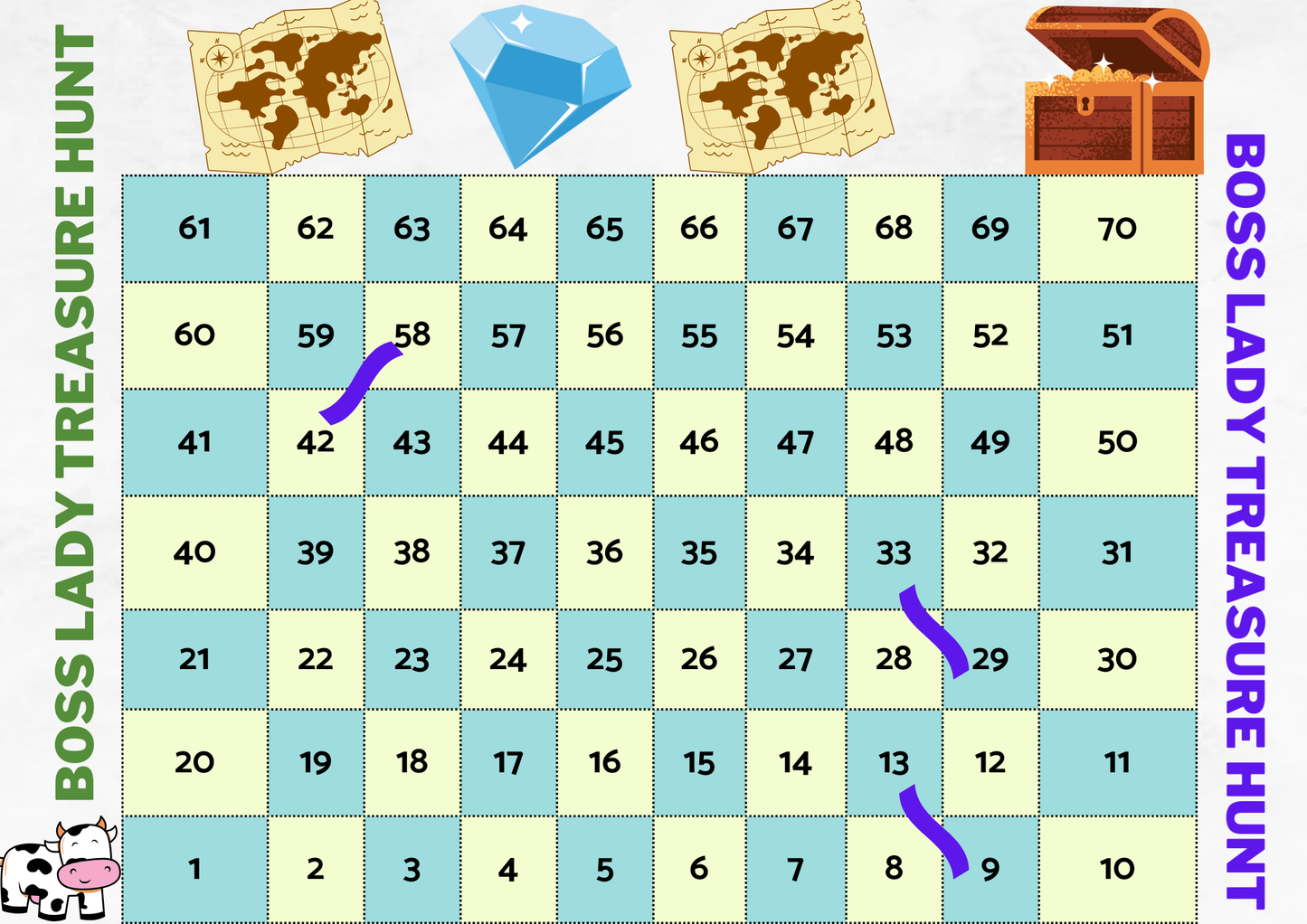 Boss Lady Treasure Hunt (DISCOUNT CODES NOT VALID)