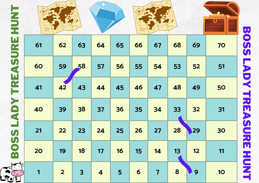 Boss Lady Treasure Hunt (DISCOUNT CODES NOT VALID)