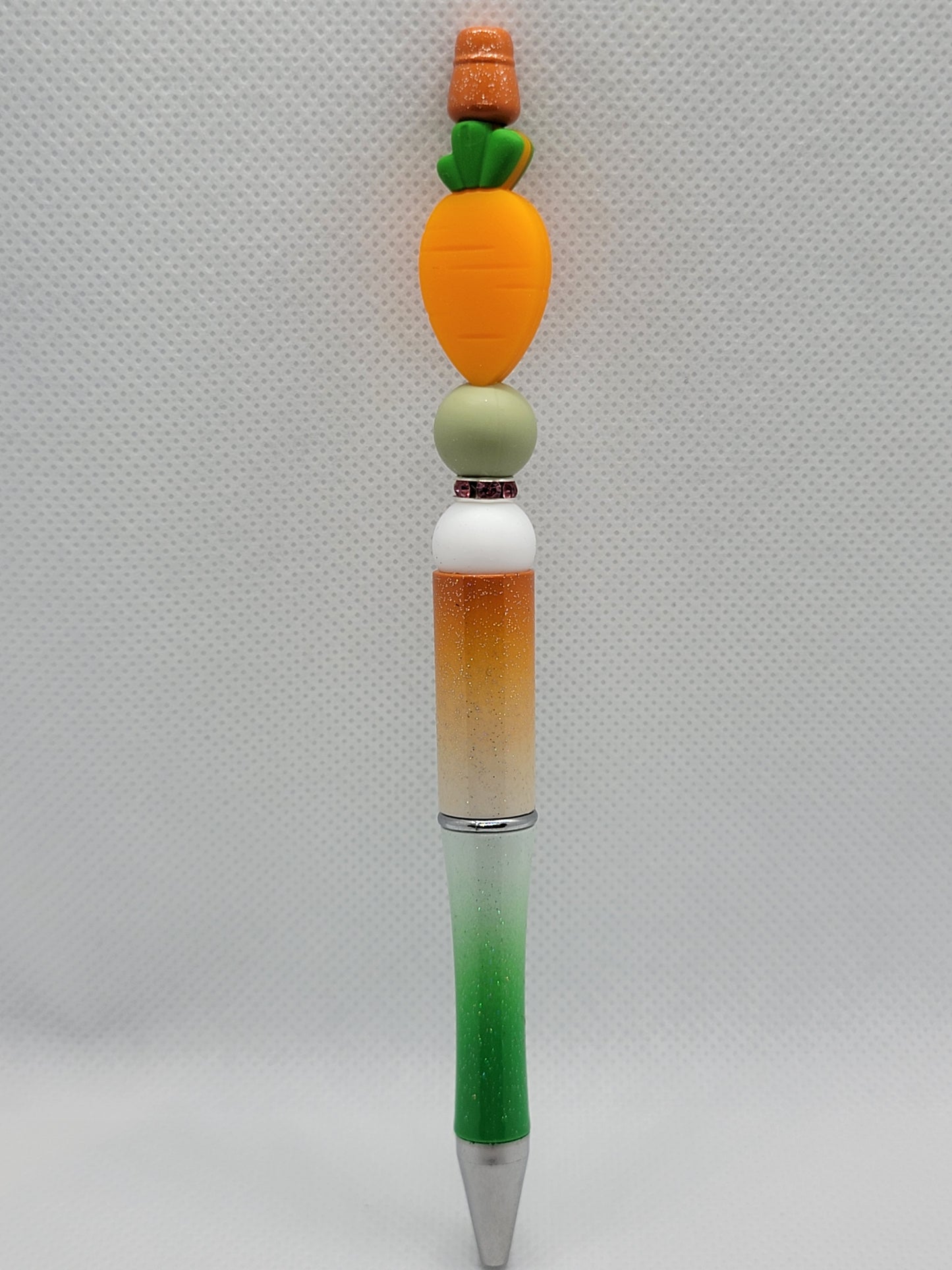 Garden Carrot Beadable Pen