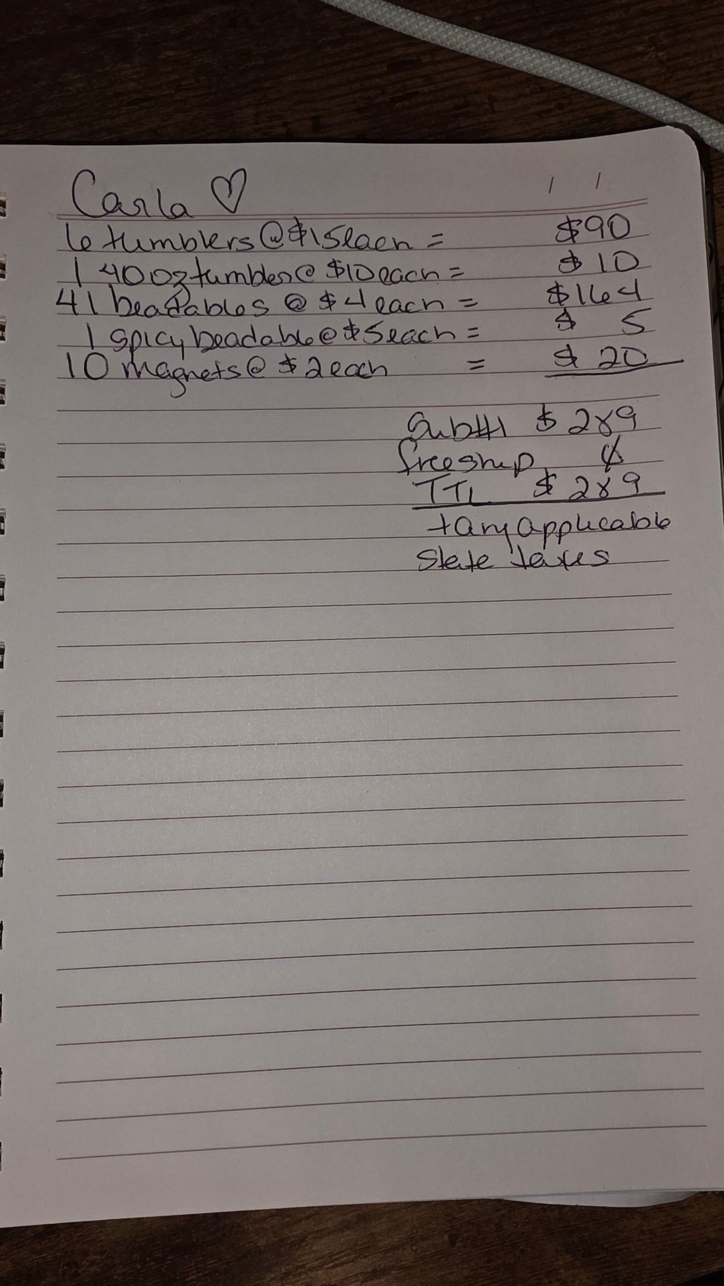 Carla 6/27 Live Claim