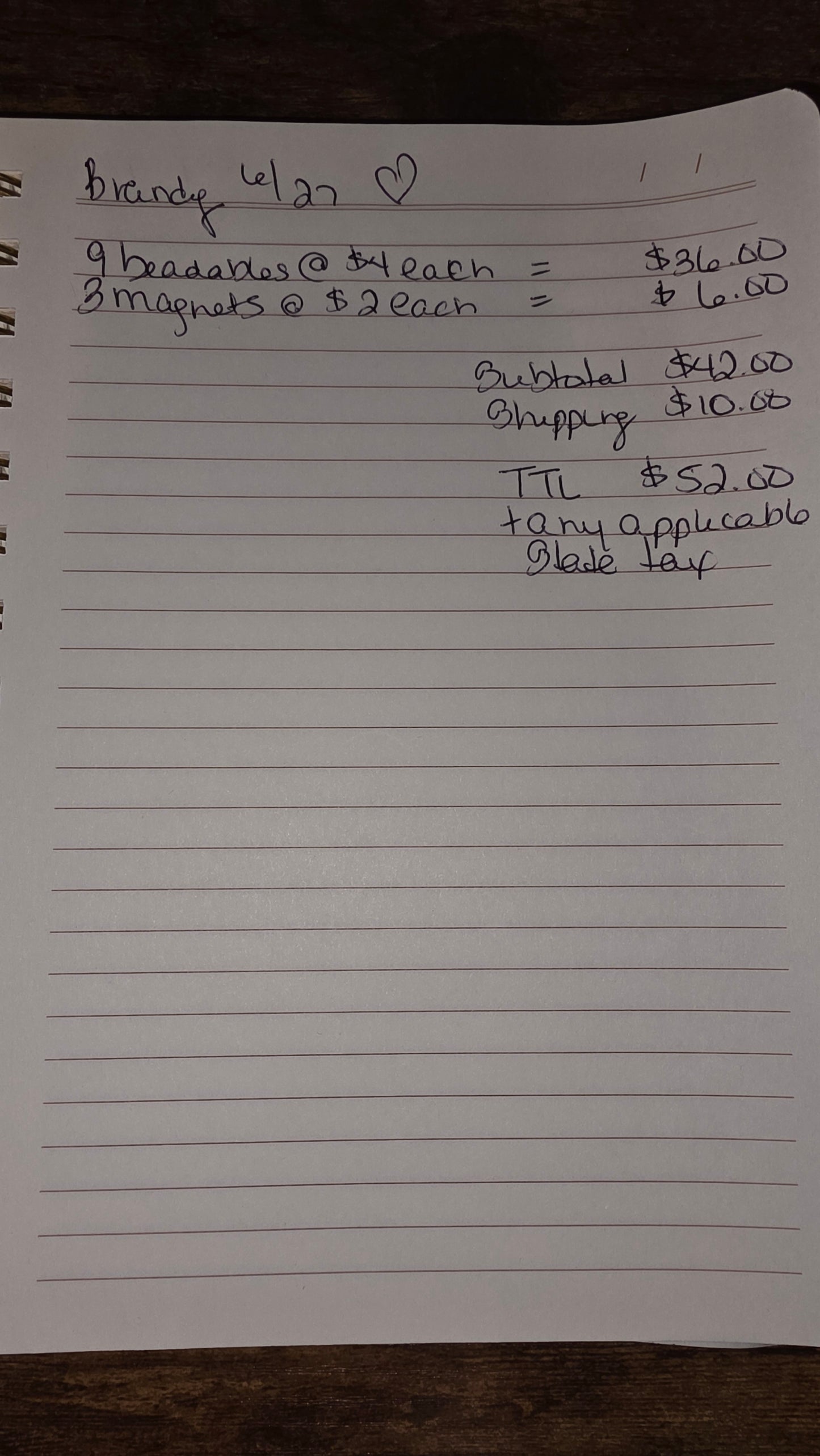 Brandy 6/27 Live Claim