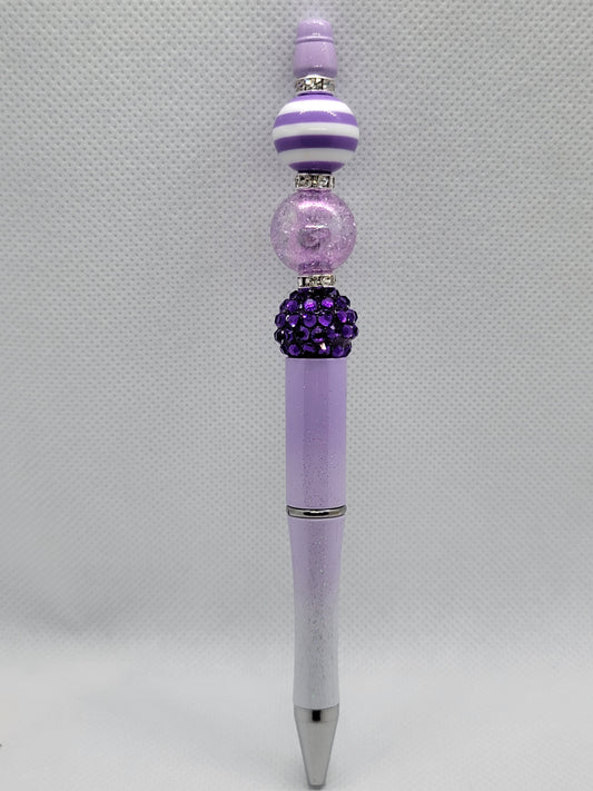 Purple Crush Beadable Pen