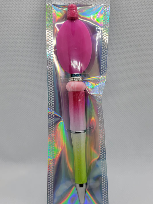 Watermelon Crush Beadable Pen