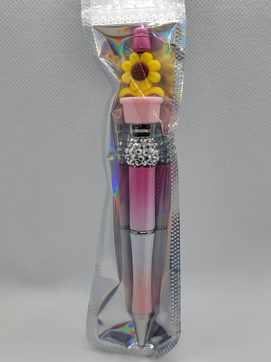 Flower Love Beadable Pen
